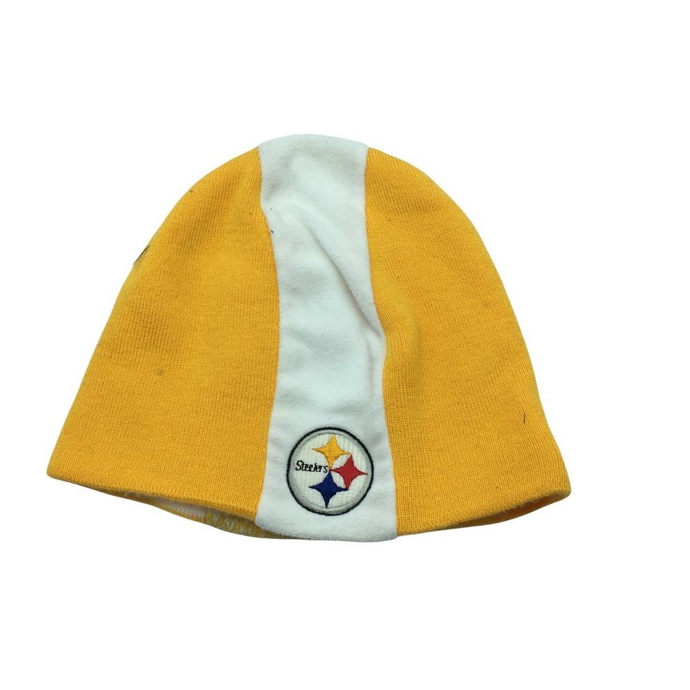 NFL Pittsburg Steelers Beanie Hat Cap Reebok Sideline knit